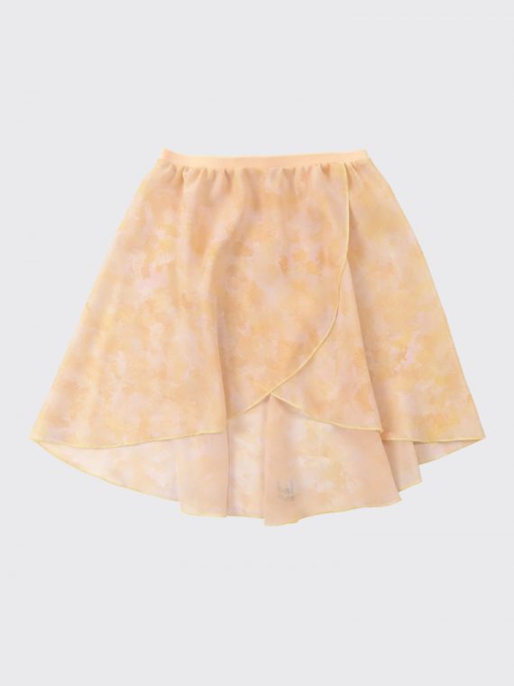 Детская юбка-тюника мини Пастель желтая