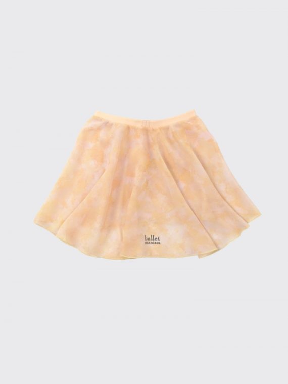 Детская юбка-тюника мини Пастель желтая